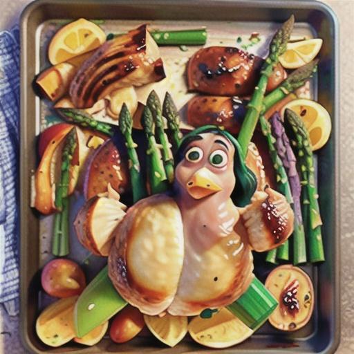 Sheet Pan Chicken with Asparagus and Potatoes