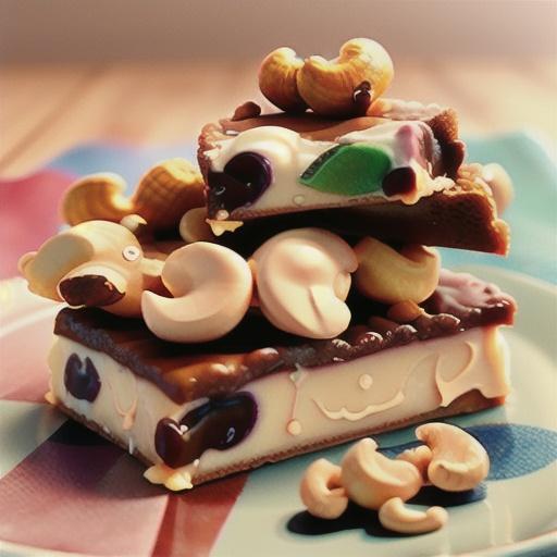 White Chocolate-Cashew Butterscotch Blondies