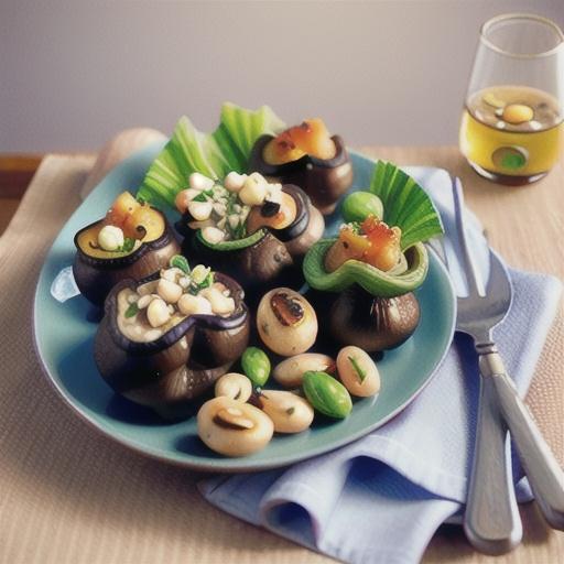 Quick stuffed mushrooms