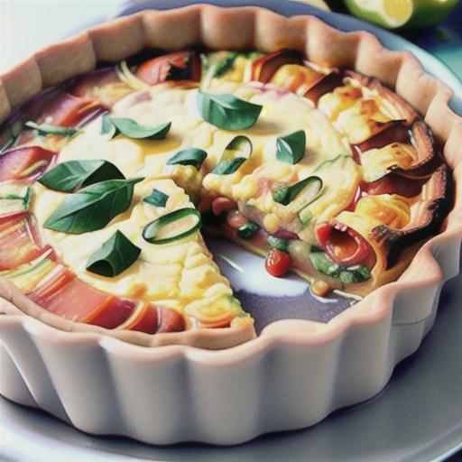 Impossible quiche recipe