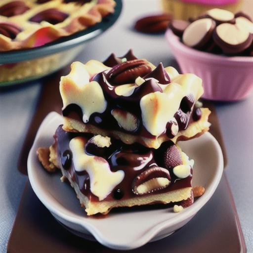 Easy Chocolate Chip Pecan Pie Bars