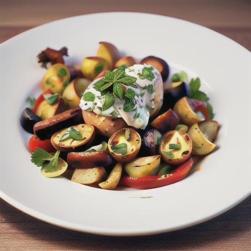 Chicken, Sausage, Peppers, and Potatoes