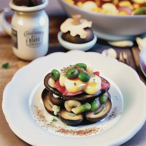 Breakfast mushrooms on toast