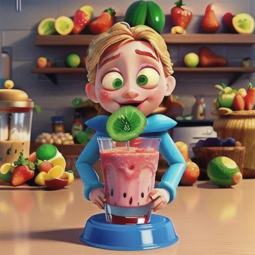 Avocado and Strawberry Smoothie