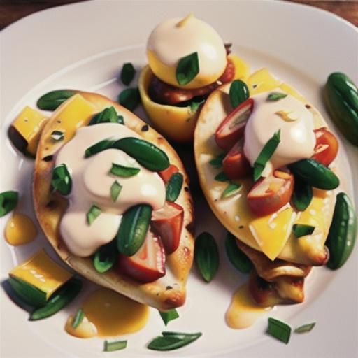 Cheesy Stuffed Lemon Chicken Breasts