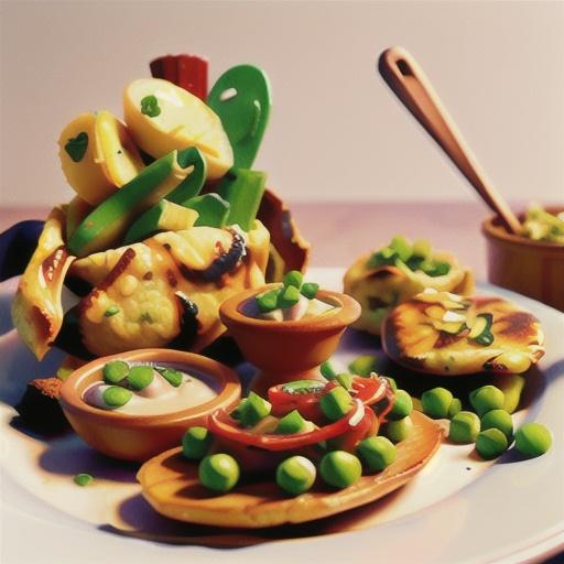 Mini chicken tikka fritters recipe