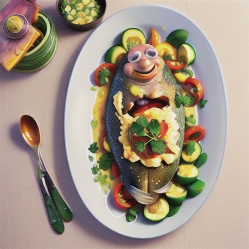 Baked massaman snapper