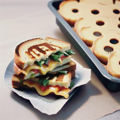 Sheet-Pan Hawaiian Pineapple Grilled Cheese