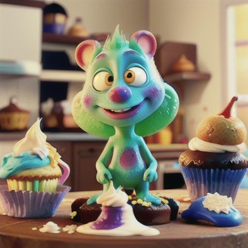 Crazy Critter Cupcakes