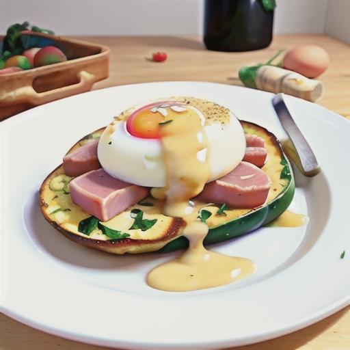 Bubble & squeak with ham and eggs