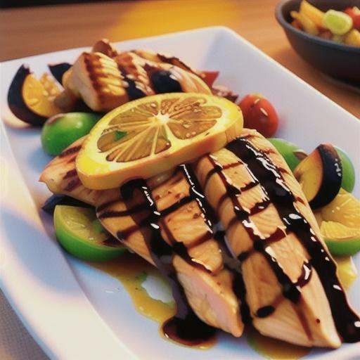 Grilled Tamarind and Orange Glazed Chicken