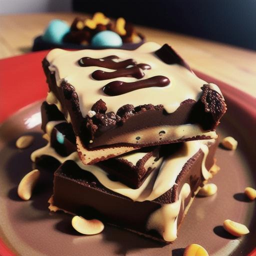 Vegan Peanut Butter Brownies