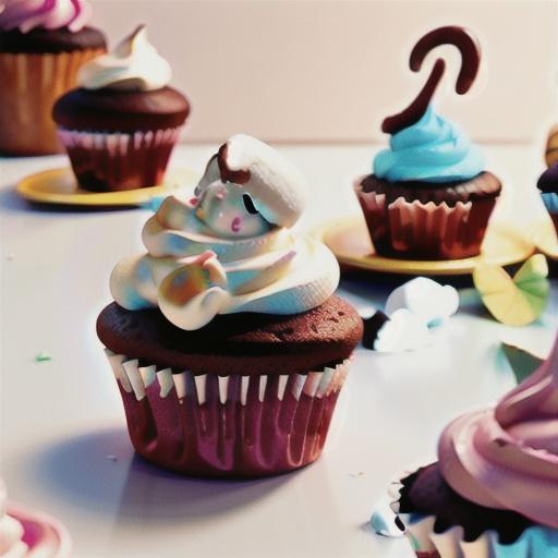 Red Velvet Cupcakes with Marshmallow Buttercream Frosting