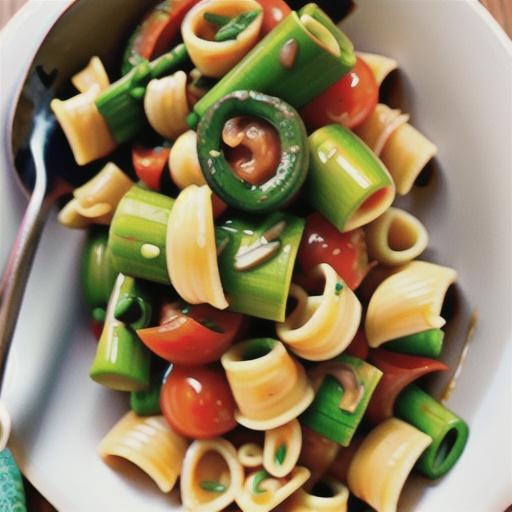 Lemon Pepper Pasta and Asparagus