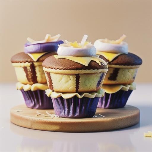 Lemon coconut cupcakes