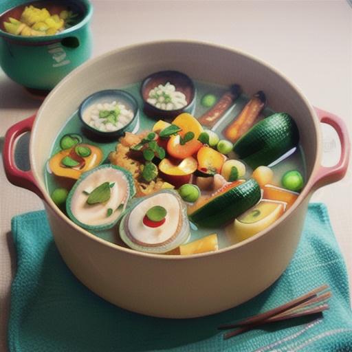 Japanese vegetarian hotpot