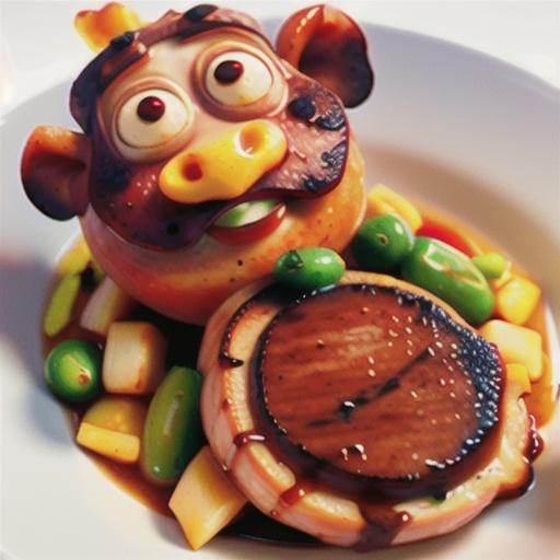 Spicy Peach-Glazed Pork Chops