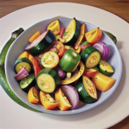 Skillet Zucchini and Squash
