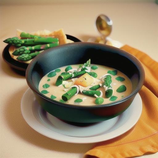 Creamy Asparagus Potato Soup