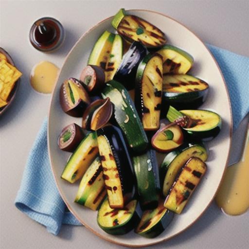 Balsamic Grilled Zucchini