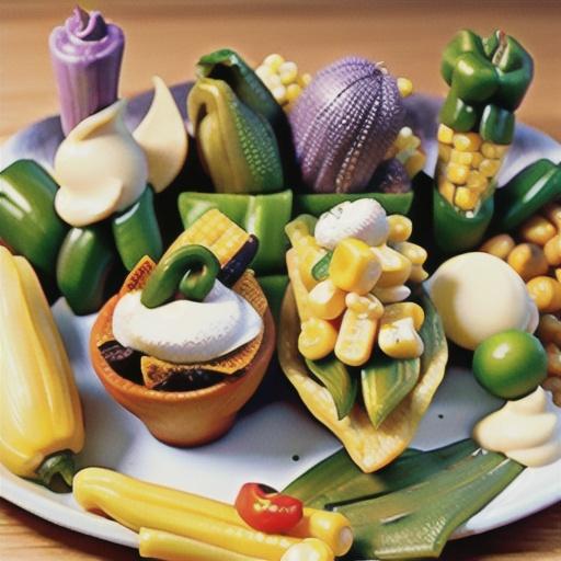 Rajas con Crema, Elote, y Queso (Creamy Poblano Peppers and Sweet Corn)