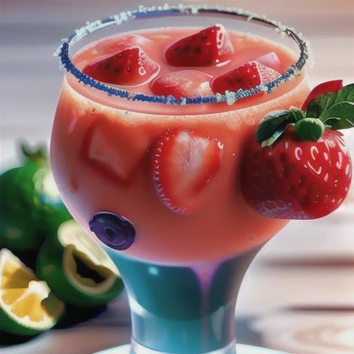 Frozen Strawberry Margarita