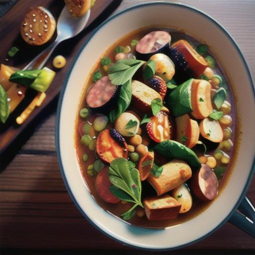 Lentil Stew With Sausage