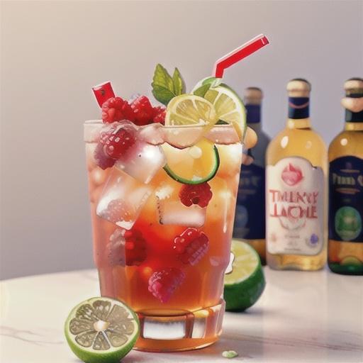 Raspberry Lime Rickey