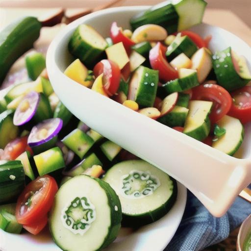 Easy Cucumber Salad with Dill