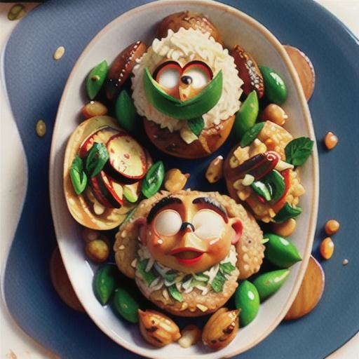 Curtis Stone's chicken rice pilaf with chickpeas and brown butter