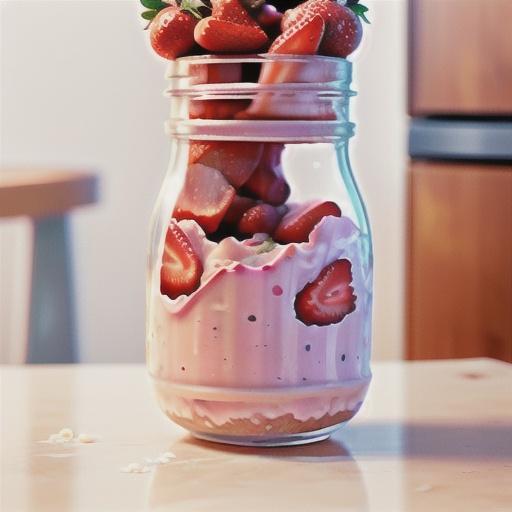 These Strawberry Buttermilk Overnight Oats Are Dreamy Straight From the Fridge