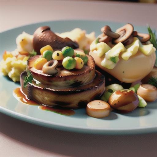 Jan's Peppered Pork Chops With Mushrooms and Herb Sherry Sauce