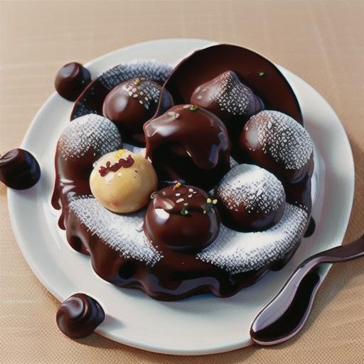 Baileys double choc baked dumplings recipe