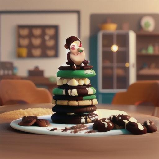 Double Chocolate-Toffee Cookies