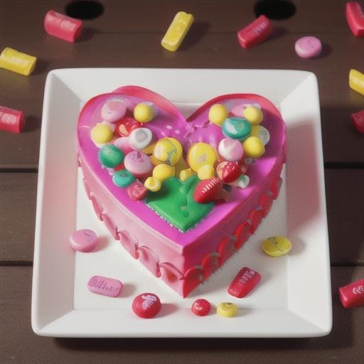 Broken Heart Cake