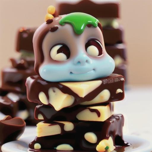 Creamy Chocolate Marble Fudge