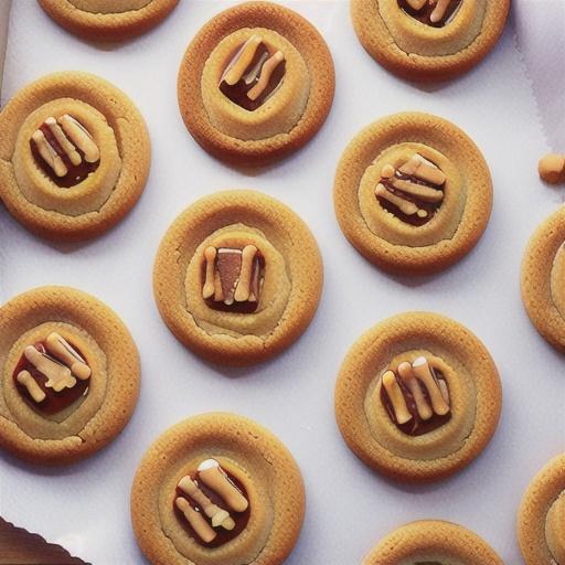 Peanut Butter Shortbread Cookies