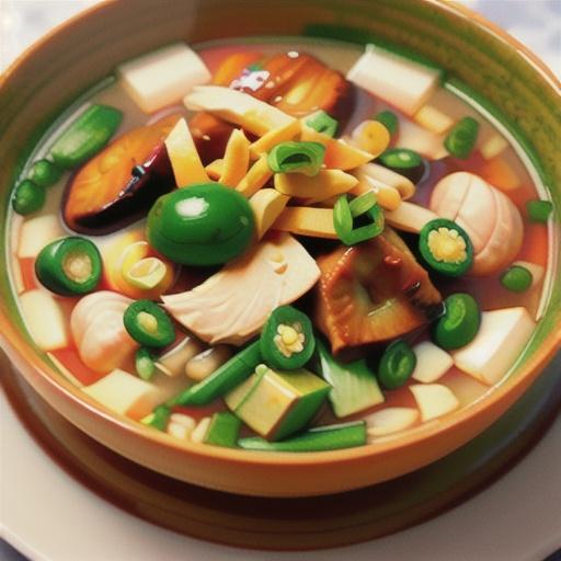 Asian-Style Big Bowl Soup