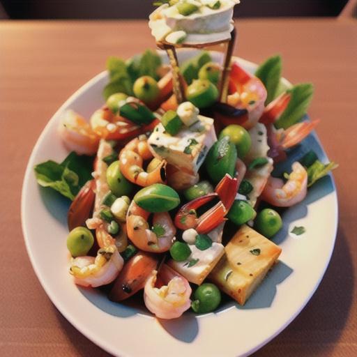 Greek Shrimp Dish From Santorini