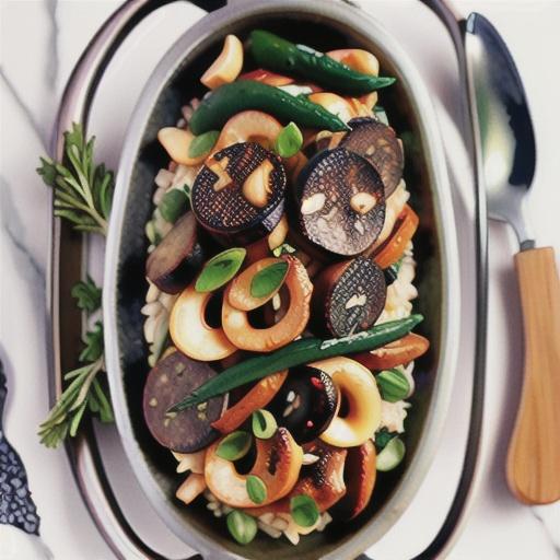 One-Pot Sausage & Mushroom Wild Rice