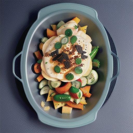 One-Pan Creamy Parmesan Chicken and Vegetables