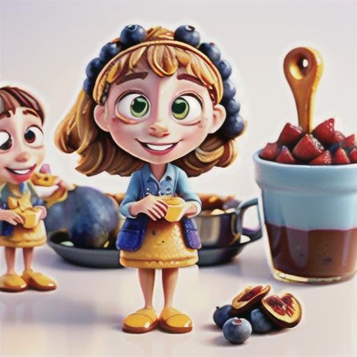 Blueberry buttermilk pancakes