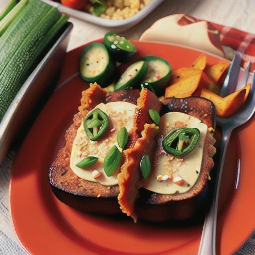 Buffalo Veggie Quinoa Meatloaf