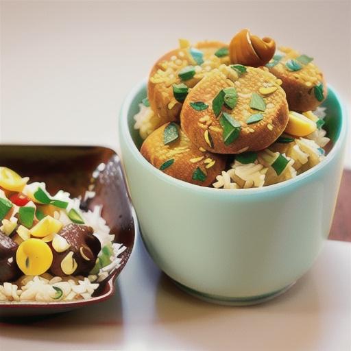 Moroccan mince and rice