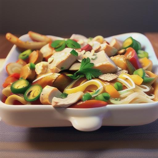 Easy Chicken Noodle Casserole