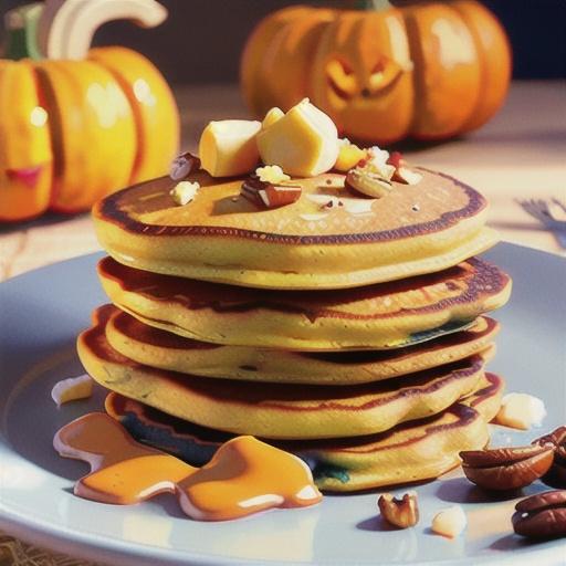 Pumpkin Cornmeal Pancakes