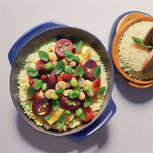 Couscous with vegetable tagine