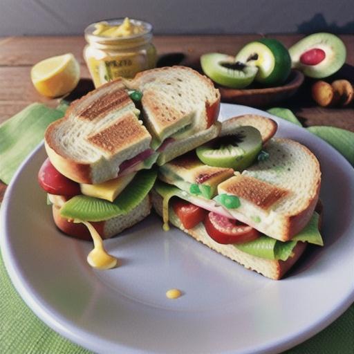 Creamy Kiwi Sandwich