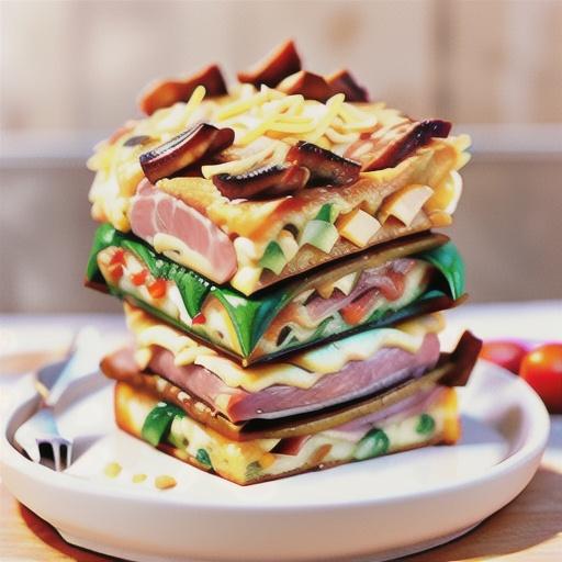 Ham and Cheese Breakfast Casserole