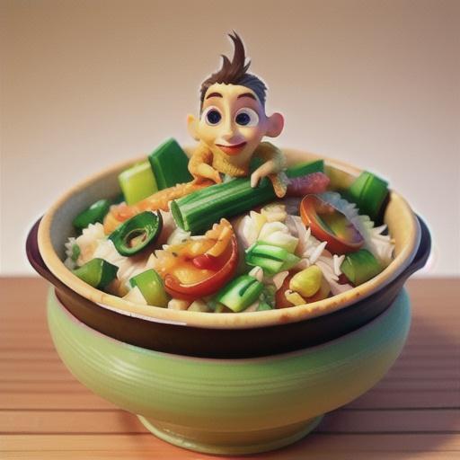 April's Chicken Fried Rice